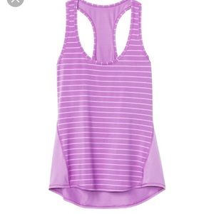 Athleta Chi tank varied stripe size XS